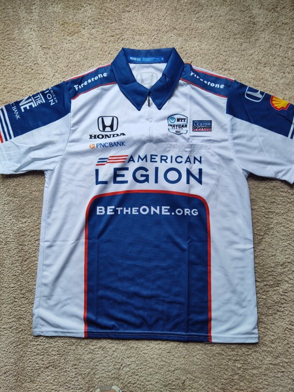 Alex Palou: Official Sparco IndyCar Polo Shirt (Rare)